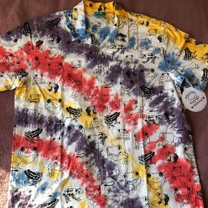 Frog button up shirt